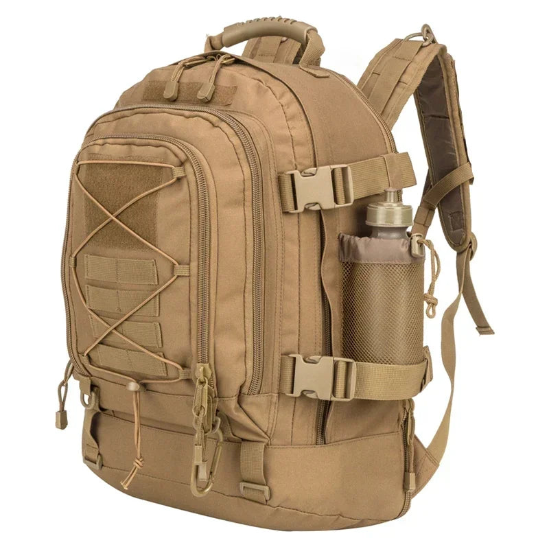 65L Expandable Outdoor Backpack with MOLLE-Style Gear Storage | AGG Gear